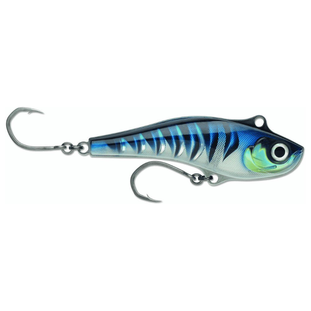 Rapala Sarda Big Game Esca Acciaio Inox 22cm 385g Mackerello Blu Argento Fischköder
