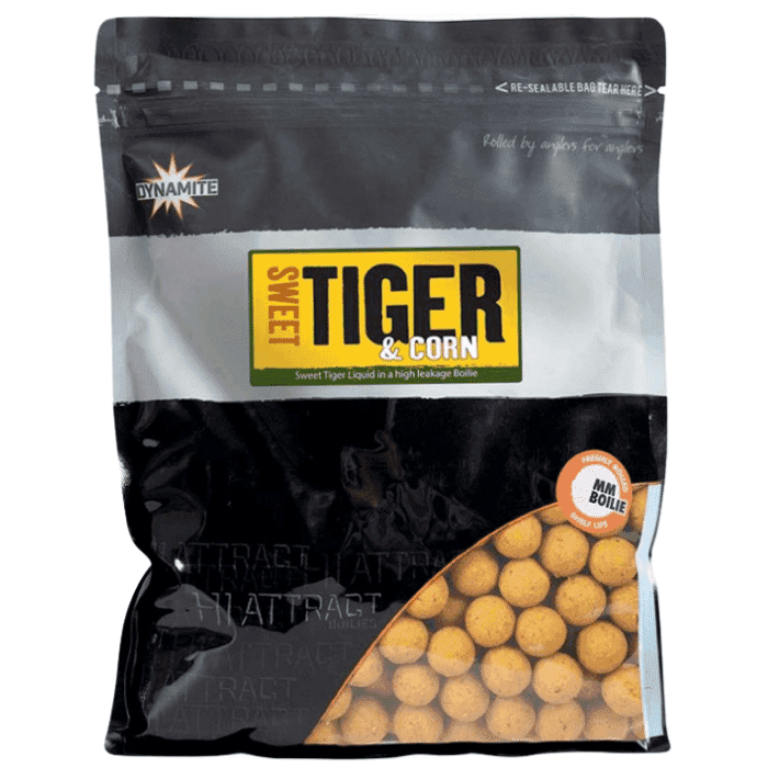 Dynamite Baits Sweet Tiger & Corn Boilie 15 mm 1 kg Neu 2022