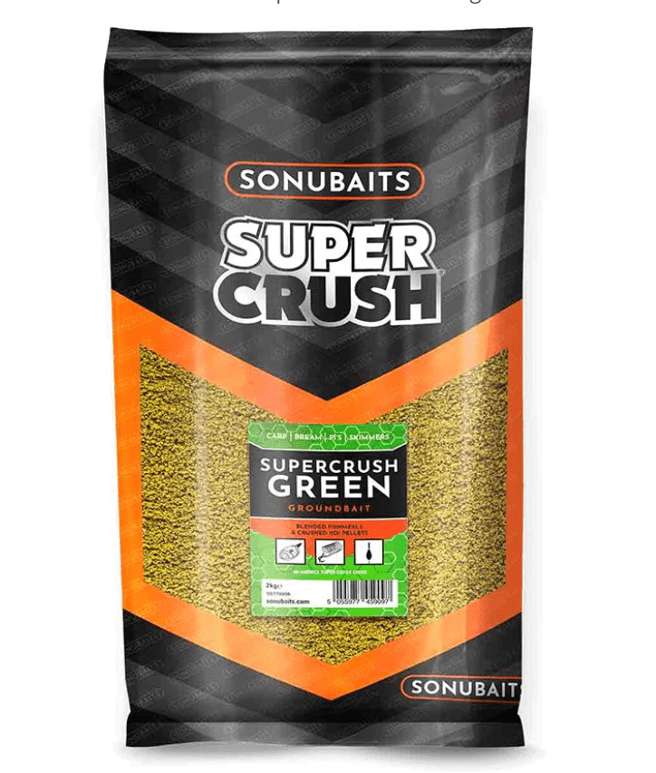 Sonubaits Supercrush Zielony 2 kg Nowy 2022