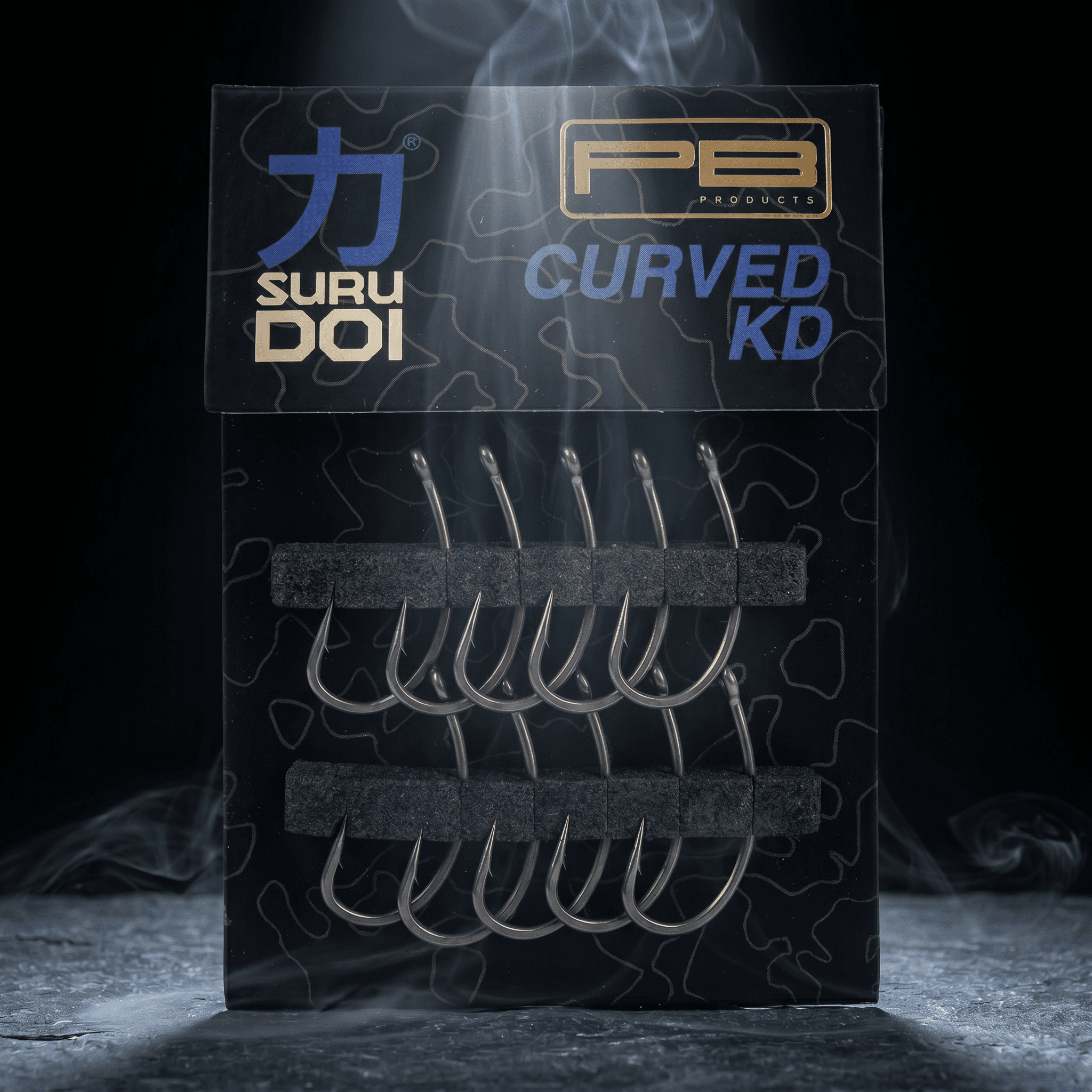PB Products Surudoi Curved KD Hook PTFE Size 6 10 Stück – Bild 3