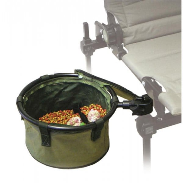 Korum Any Chair Groundbait Bowl – Bild 3, Hängematten-Aufbewahrung, Aufbewahrungskorb, Korbcontainer, Campingzubehör, Konsolen-Aufsatz