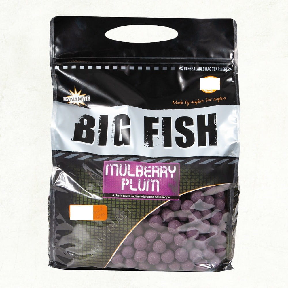 Dynamite Baits Hi Attract Mulberry Plum Boilies 1kg