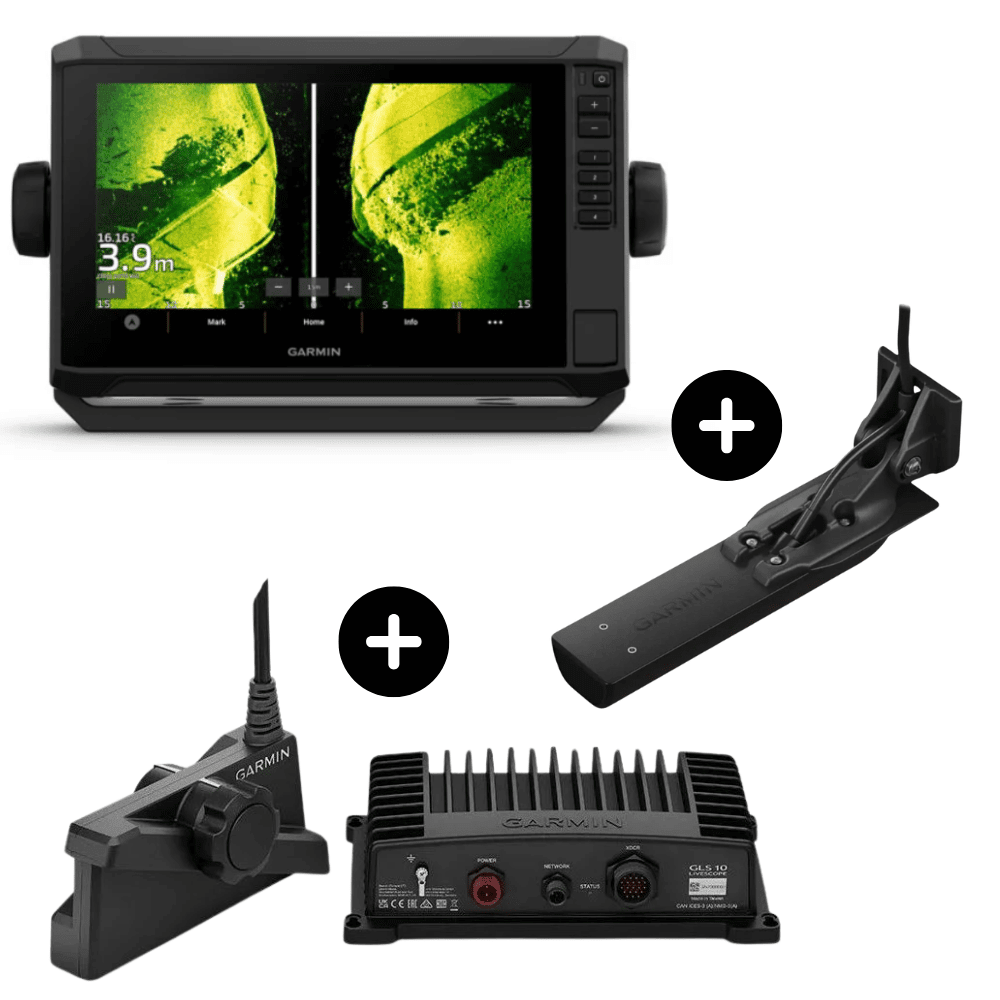 Garmin Set Echomap UHD2 92sv con trasduttore GT56UHD-TM + LiveScope Plus System con LVS34+GLS10 Garmin Set Echomap UHD2 92sv con trasduttore GT56UHD-TM + LiveScope Plus System con LVS34+GLS10