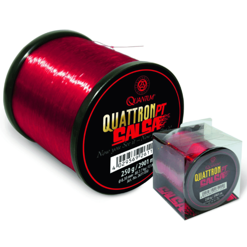 Quantum Quattron Salsa 0,40 mm 12,5 kg 1632 m transparent rot