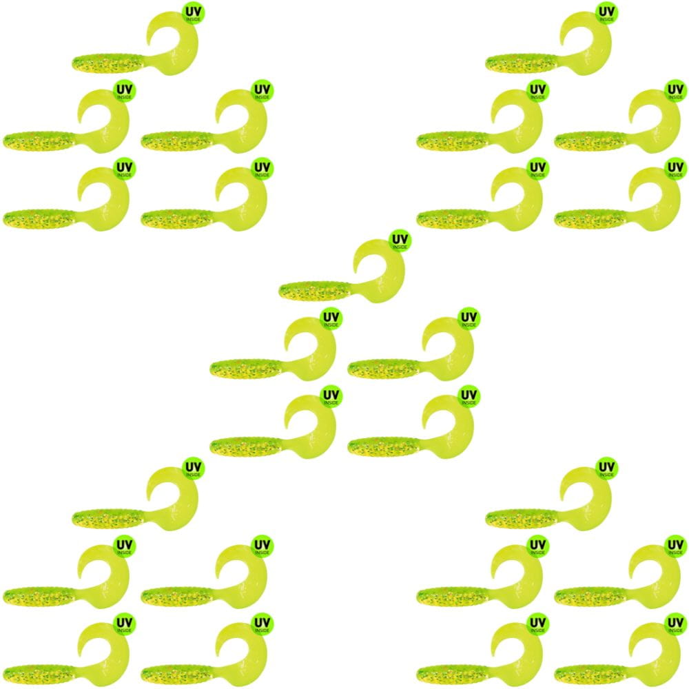 Relax Twister normál 8 cm (3") zöld/Fire Tail 25 db Relax Twister normál 8 cm (3") zöld/Fire Tail 25 db