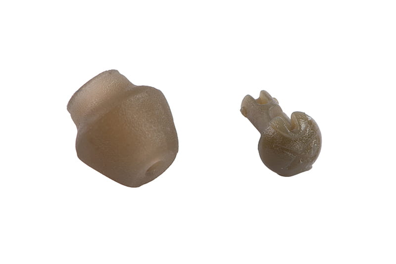 Ohrenstöpsel, Gehörschutz, braun, Silicone, Hohl
