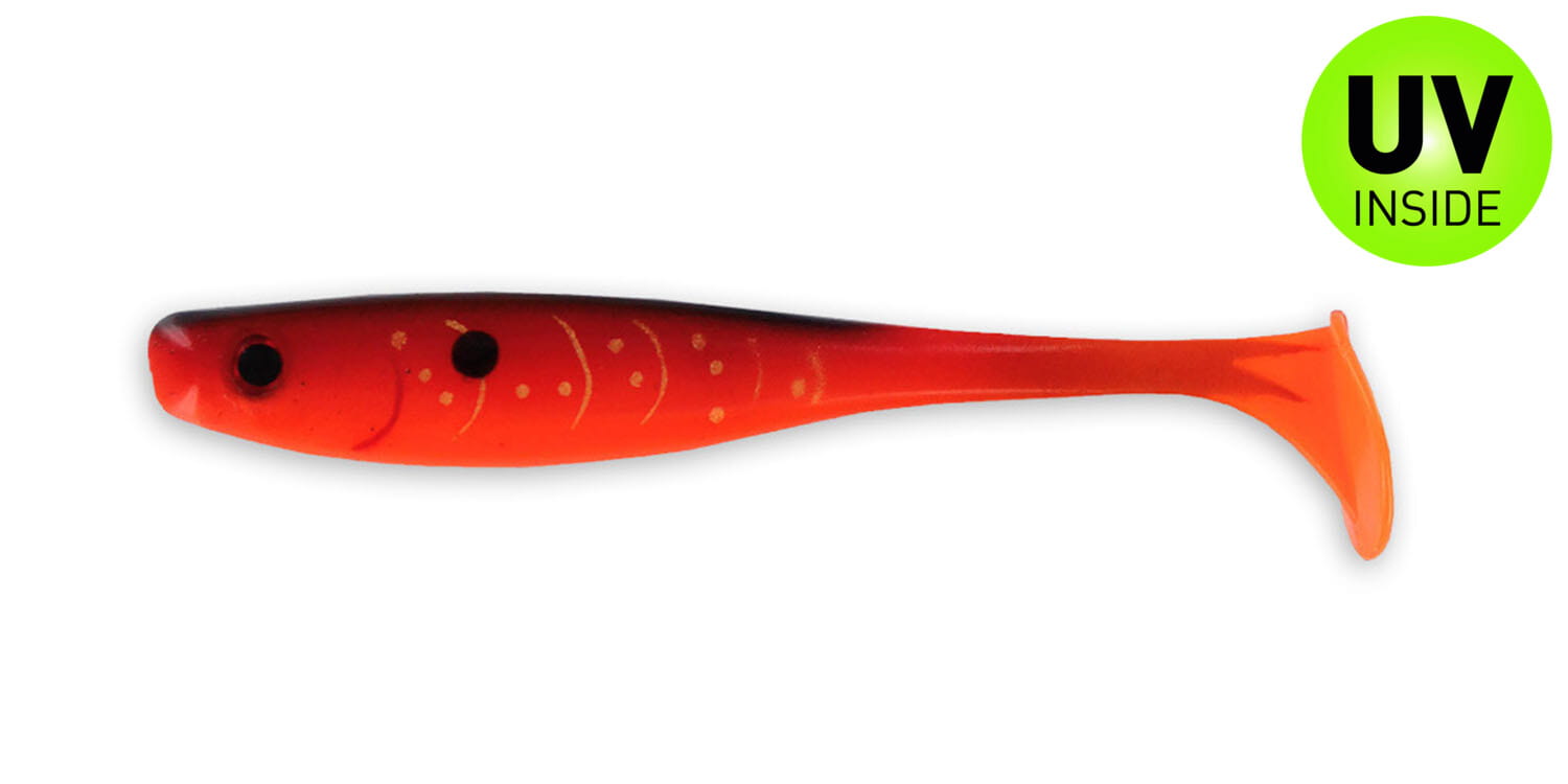 SX Suicide Shad 13 cm (5") Rayburn Red 4 buc