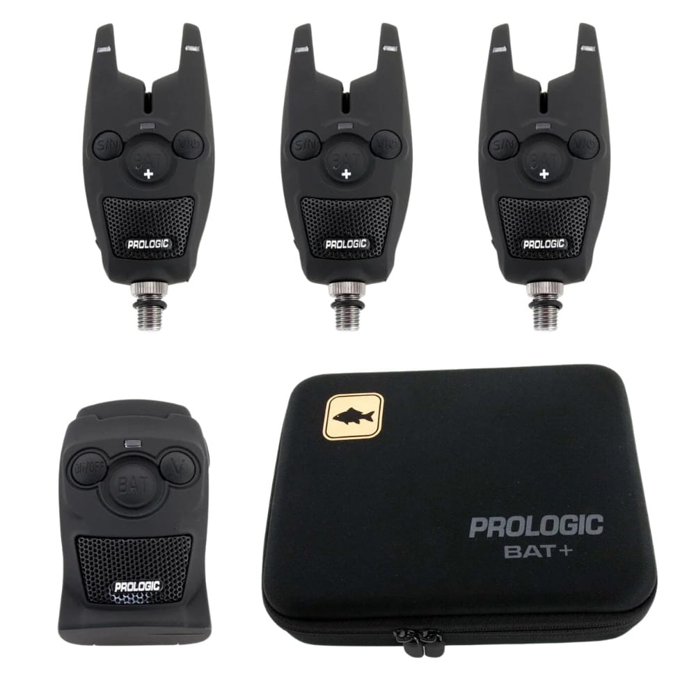 Prologic BAT+ Bite Alarm Blue Set 3+1 détecteur de touche sans fil Elektronik, Adapter, Handy, Telefon, Sprecher