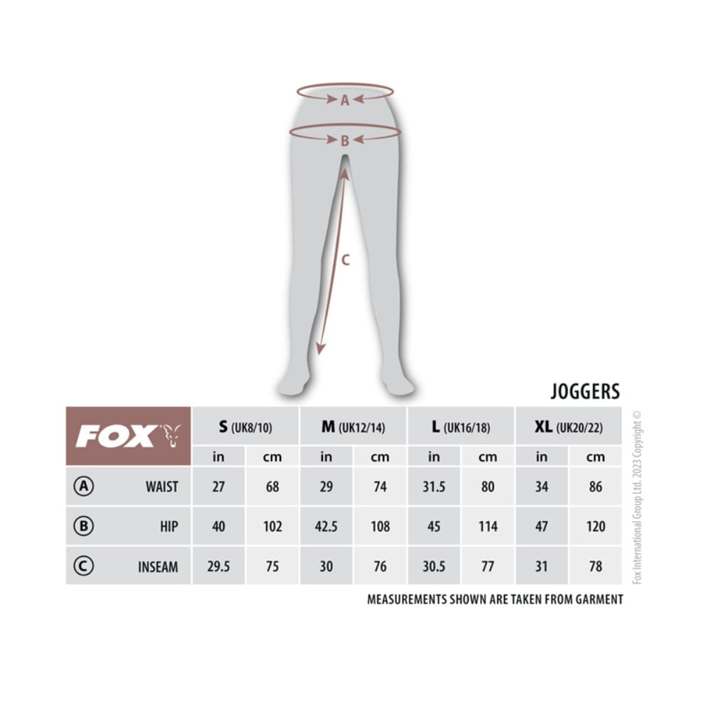 Pantaloni da jogging Fox piccoli da donna (UK 8-10)