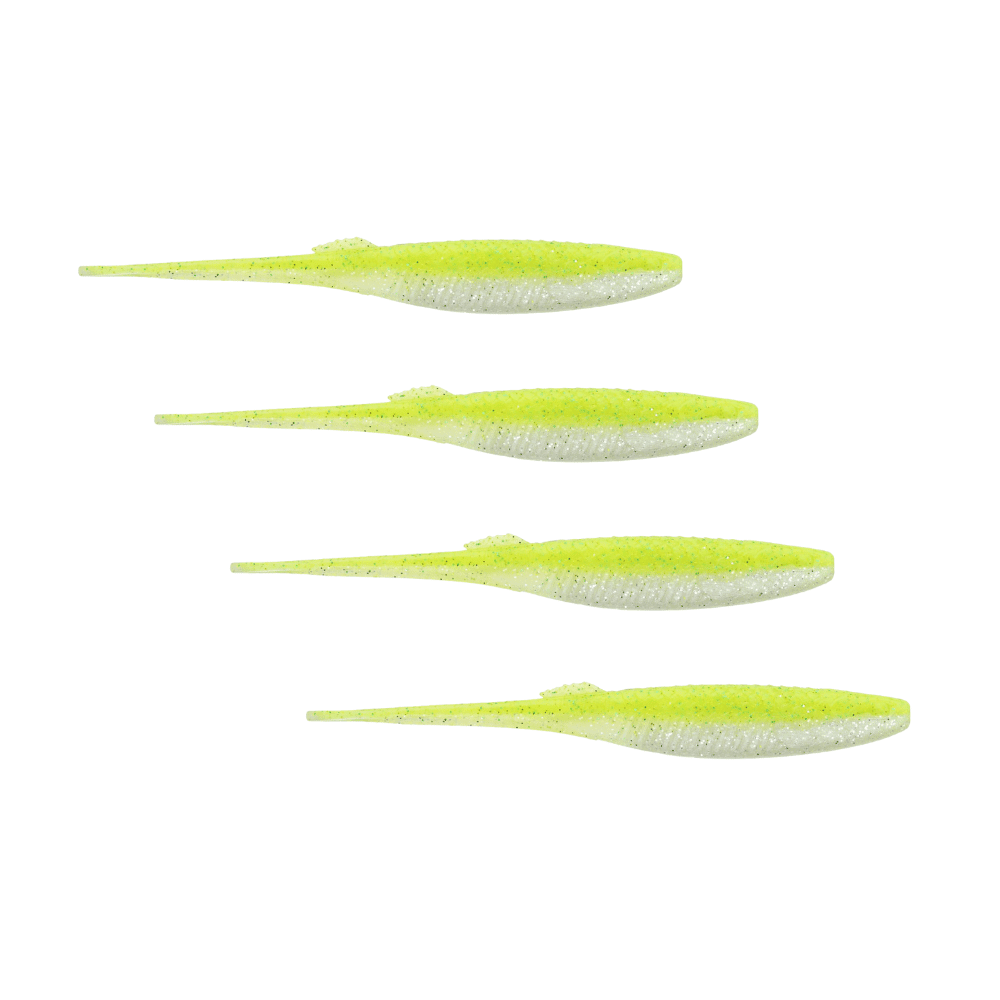 Rapala Crushcity The Stingman 15cm 13,8g Chartreuse Blanc Éclair 4 pièces
