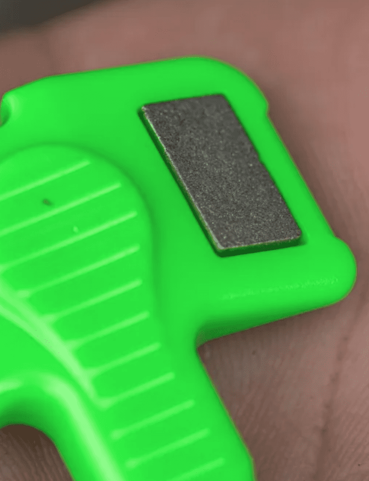neon grün, Metallklinge, Clip, Plastikgriff, Gerätezubehör