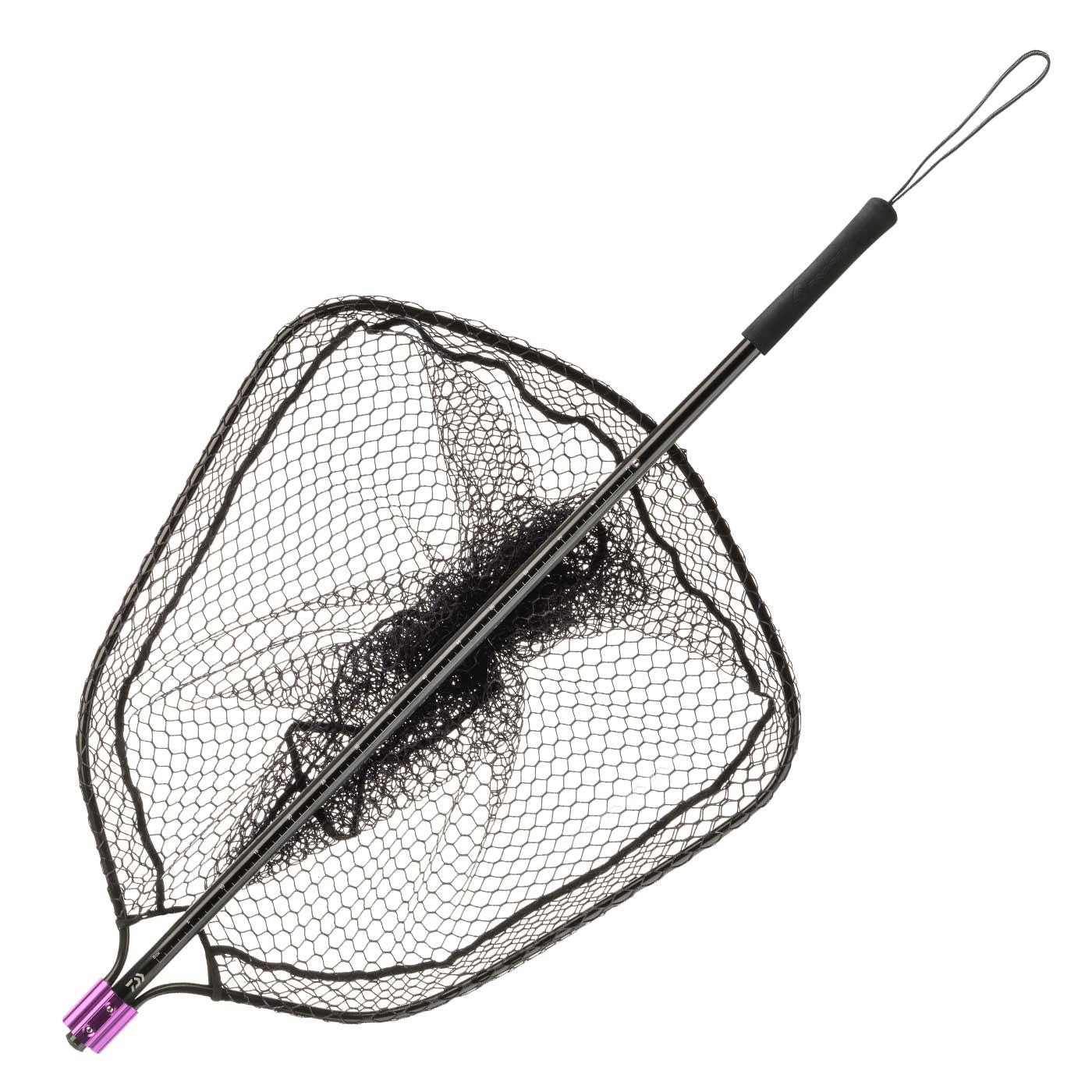 Daiwa Prorex Boat landing net, engraved measuring tape, water