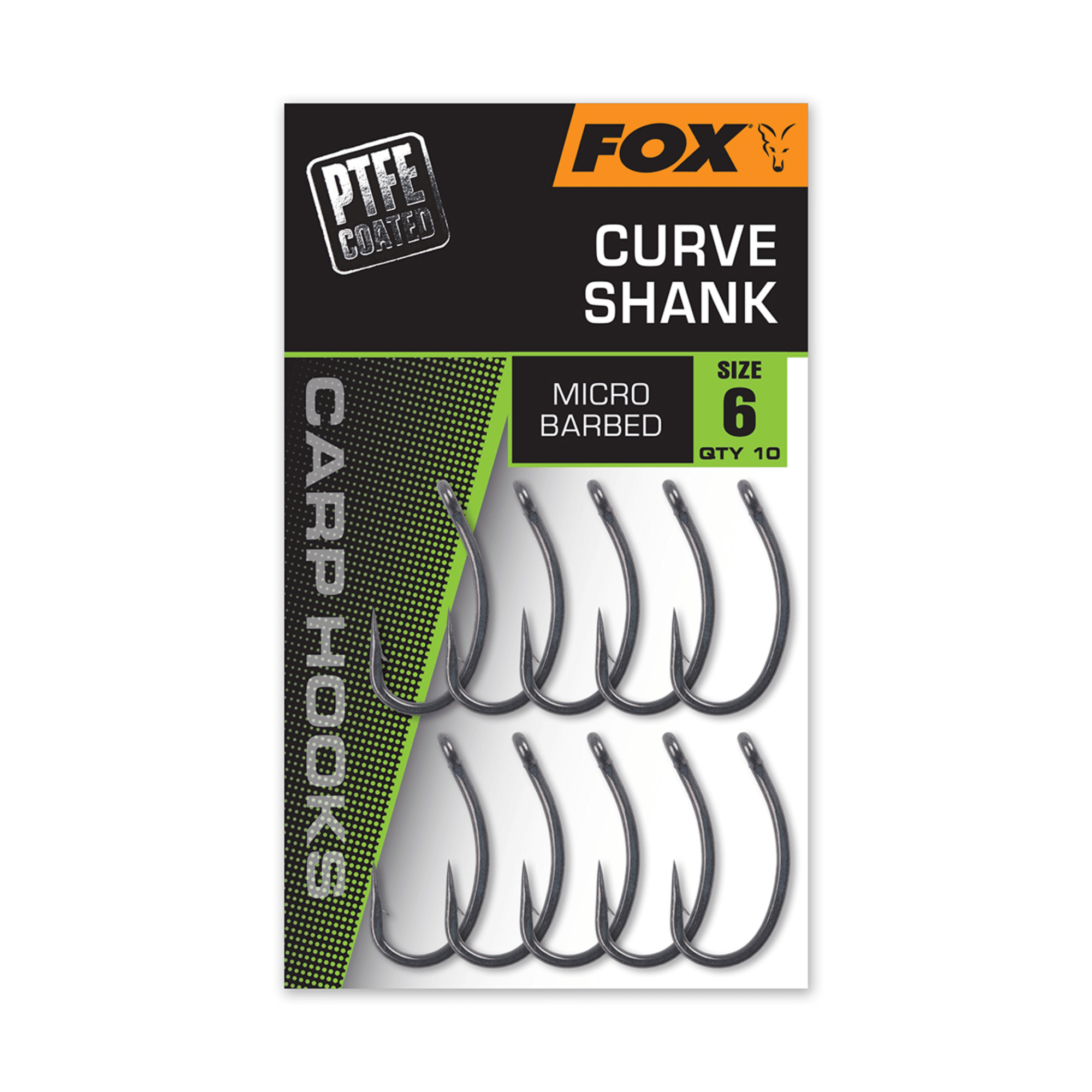 Curve Haken, Microbarbed, Haken Carp, Haken170, Größe6