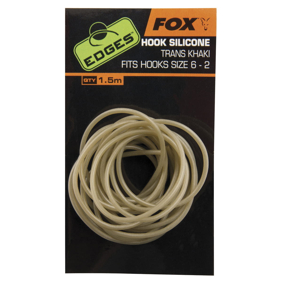 Fox Edges Hook Silicone Size 6-2