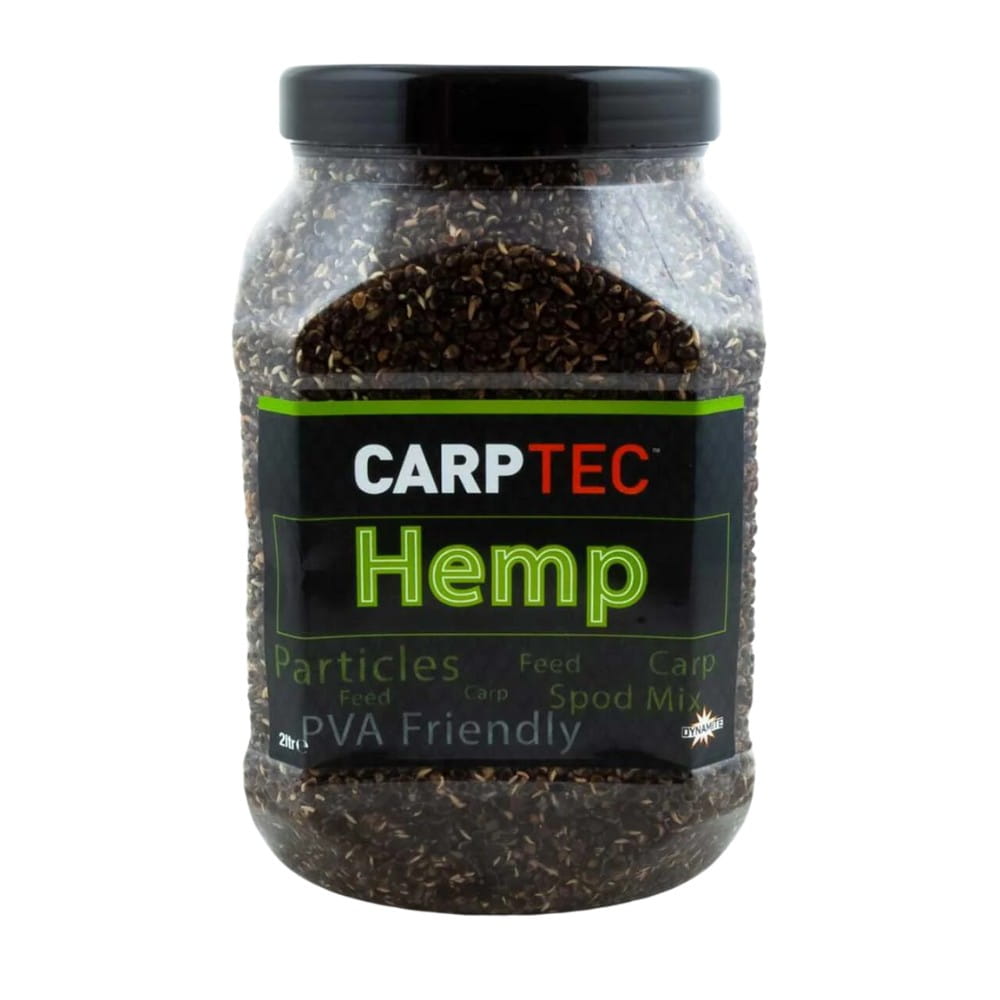 Dynamite Baits Carptec Particles - Hemp 2L Krug, Boden