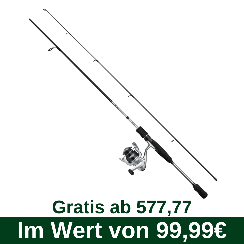 E72 Gratis vanaf 577,77 - Mitchell MX1 Lure Spinning Combo 2.13m 7-20g Fischen, Draußen, Wasser, Angler, Person