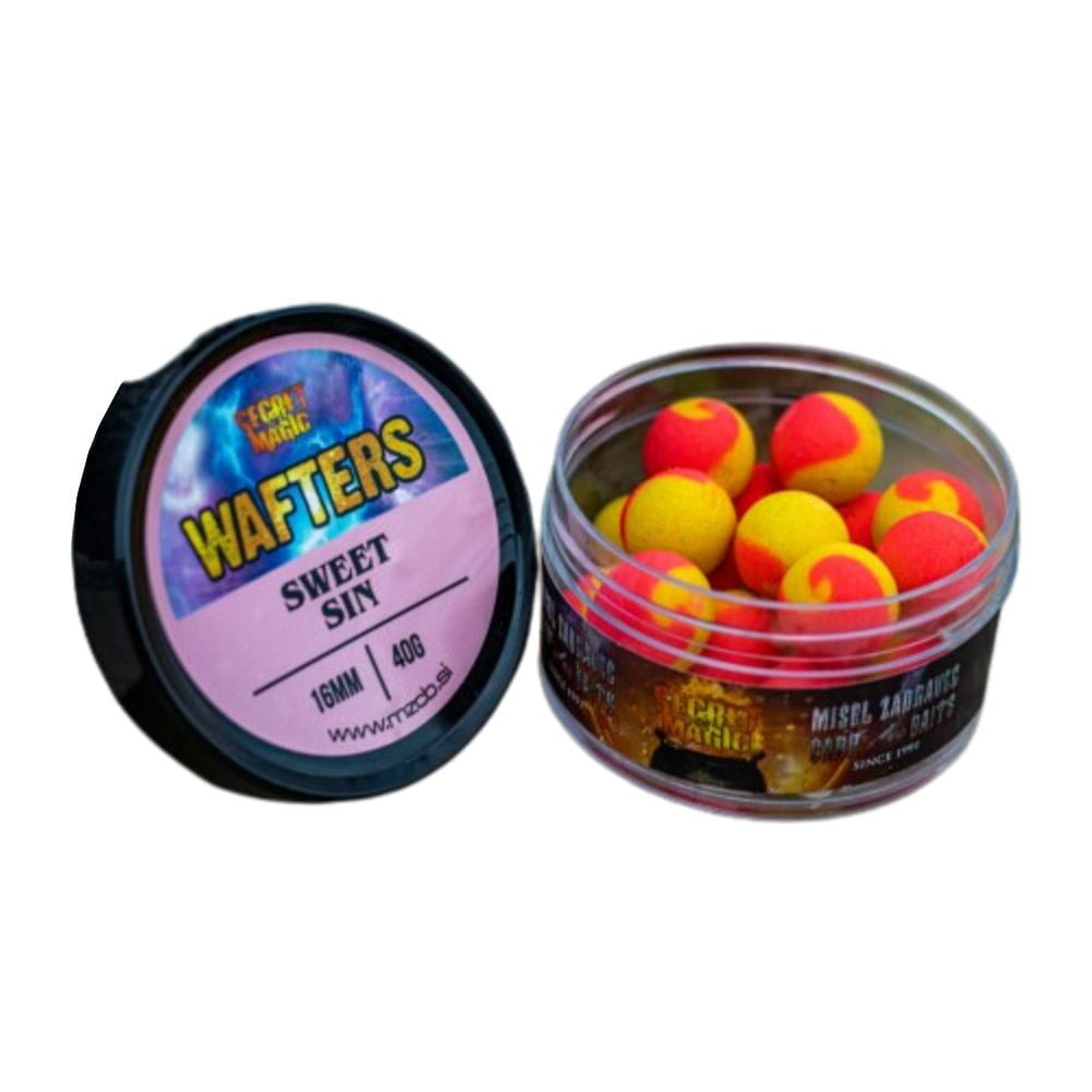 Zadravec Baits Secret of Magic Wafters Sweet Sin 16 mm 40g Sport, Tennis, Tennisball, Eishockey-Puck, Eislaufen