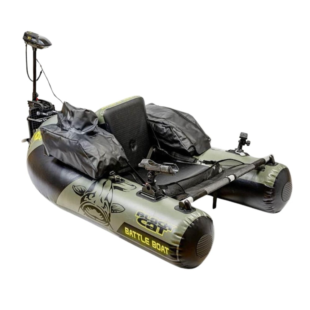 Black Cat Battle Boat Set with CR30VF Motor Fahrzeug, Wasserfahrzeug, Rasenmäher, Werkzeug, Beiboot