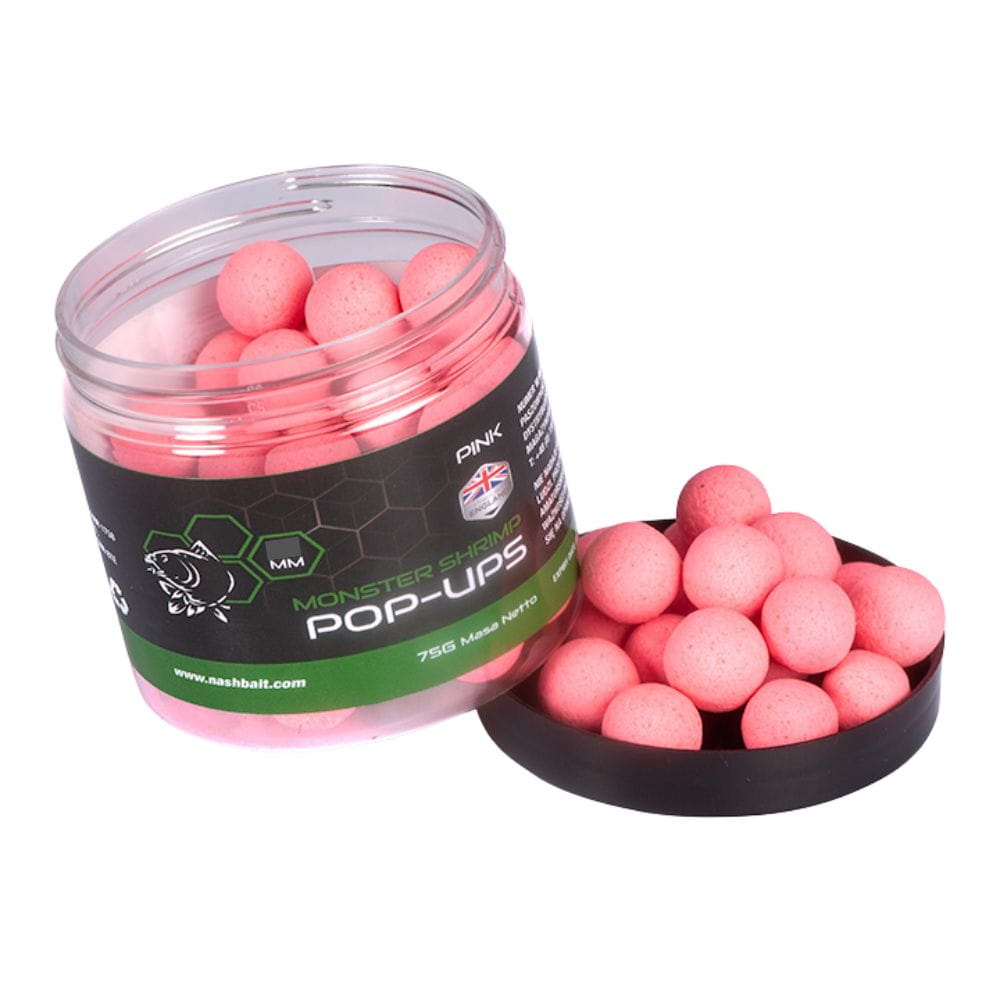 Nash Monster Shrimp Pop Ups 20 mm Rose 75g
