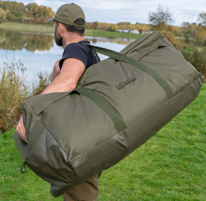 Reisetasche, Duffelbag, Olivgrün, Wasserdicht, Sporttasche