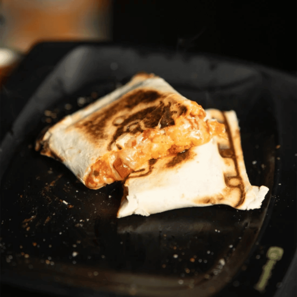 Essen, Brot, Fleisch, Schwein, Pfannkuchen