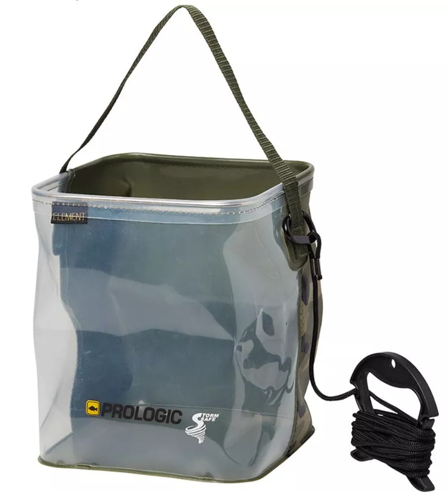Prologic Element Trans-Camo Rig Seau à Eau L 11Liter Zubehor, Tasche, Handtasche, Tragetasche