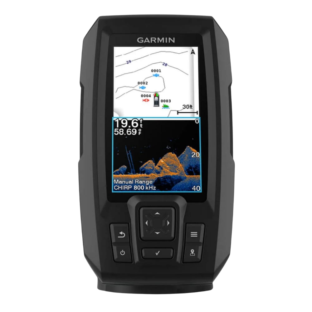 Garmin Ecoscandaglio Striker Vivid 4cv + GT20 Trasduttore Garmin Ecoscandaglio Striker Vivid 4cv + GT20 Trasduttore