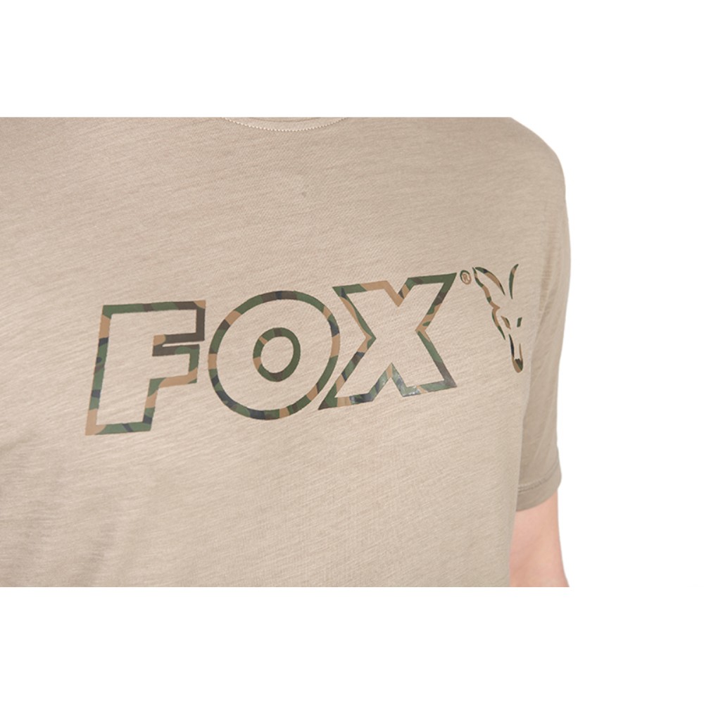 Fox Ltd LW Khaki Marl T-Shirt XL