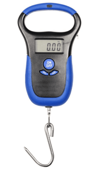 Zebco 50kg Digitalwaage, Kofferwaage, DigitaleWaage, Tragkraft, Haken, Tragfähigkeit