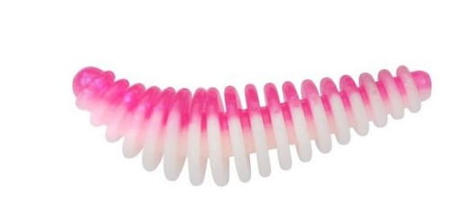 Berkley Powernávnada Power Pupa 45mm Růžová Bílá 8 kusů Pinsel, Werkzeug, Spirale, Spule, Dynamit