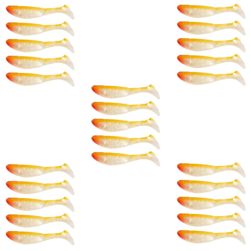 Relax Kopyto-Classic 7 cm (2.5") gold pearl/gold green 25 pieces Tier, Leben im Meer, Fische