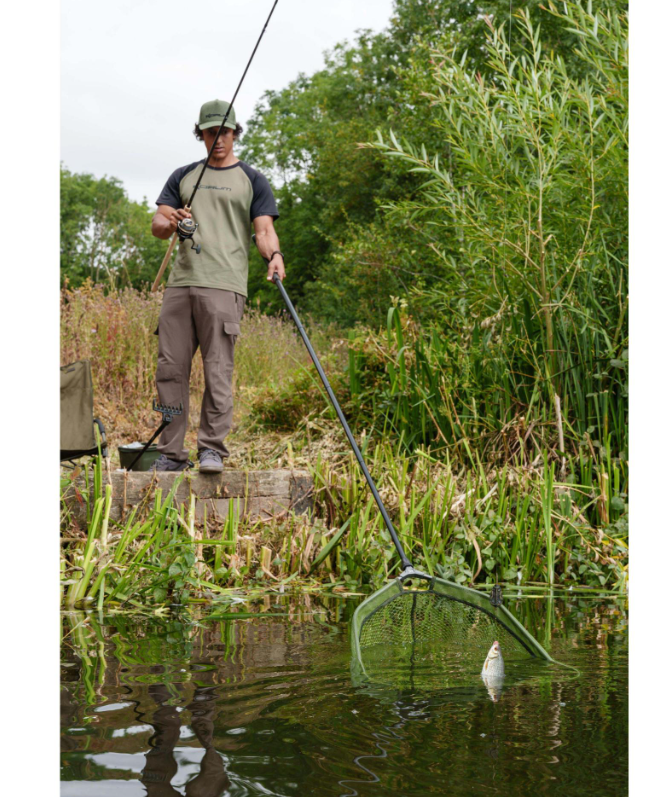 Korum Opportunist XTND Kescherstab 2,8 Meter – Bild 4, Angler, Fischerei, Angeln, Angelgerät, Netz/Netzfang