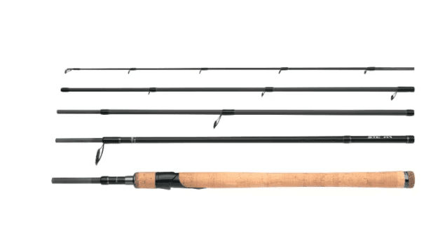 Shimano STC XR Stream Spinning 244cm 12-35g Fischen, Draußen, Wasser, Angler, Person