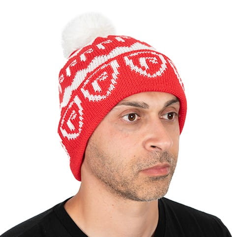 Fox Rage Voyager Red and White Booble Hat Fox Rage Voyager Red and White Booble Hat