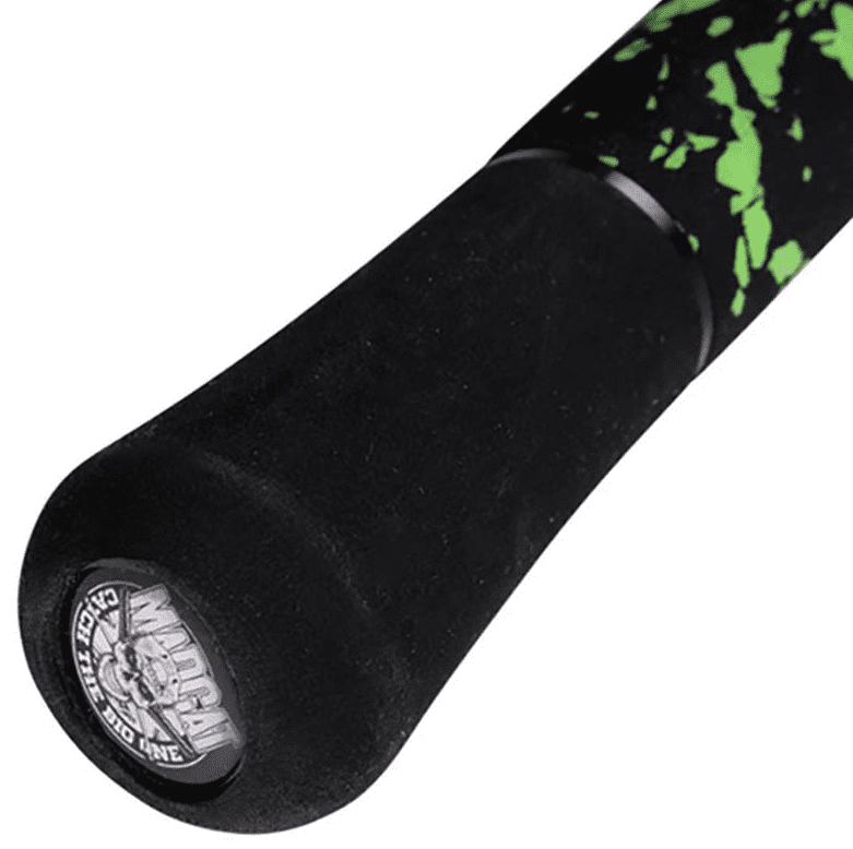 DAM Madcat X-Zibit Vertical 180cm 150-250g, Griff, Schaum, Griffstück, neon grün Muster, Kork?