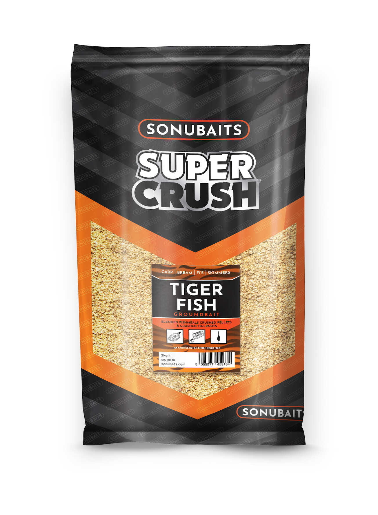supercrush_partikelfutter Sonubaits Tiger Fish Supercrush 2 kg