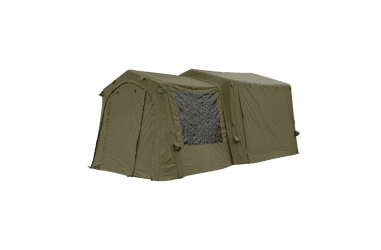 Zelt, Campingzelt, Canvas, Grünbraun, 46-60