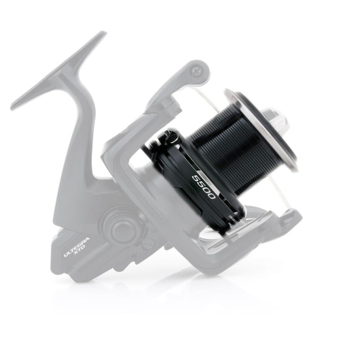 Shimano Ersatzspule Ultegra 5500 XSD, Angeln-Rolle, Spinningrolle, Kunststoff, Metall, Rolle mit Boaßsic
