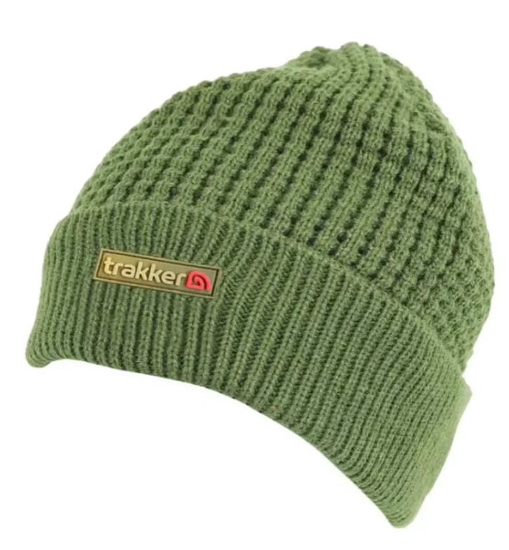 Trakker Textured Lined Beanie Kappe, Kleidung, Hut, Mütze