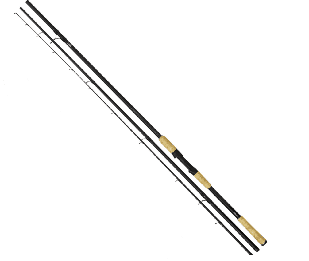 Zebco Trophy X Feeder 390cm 40-120g, Fischerrute, Spinnrute, Zweitteilige Rute, Rute mit Lederscheide, Angelsport-Ausrüstung