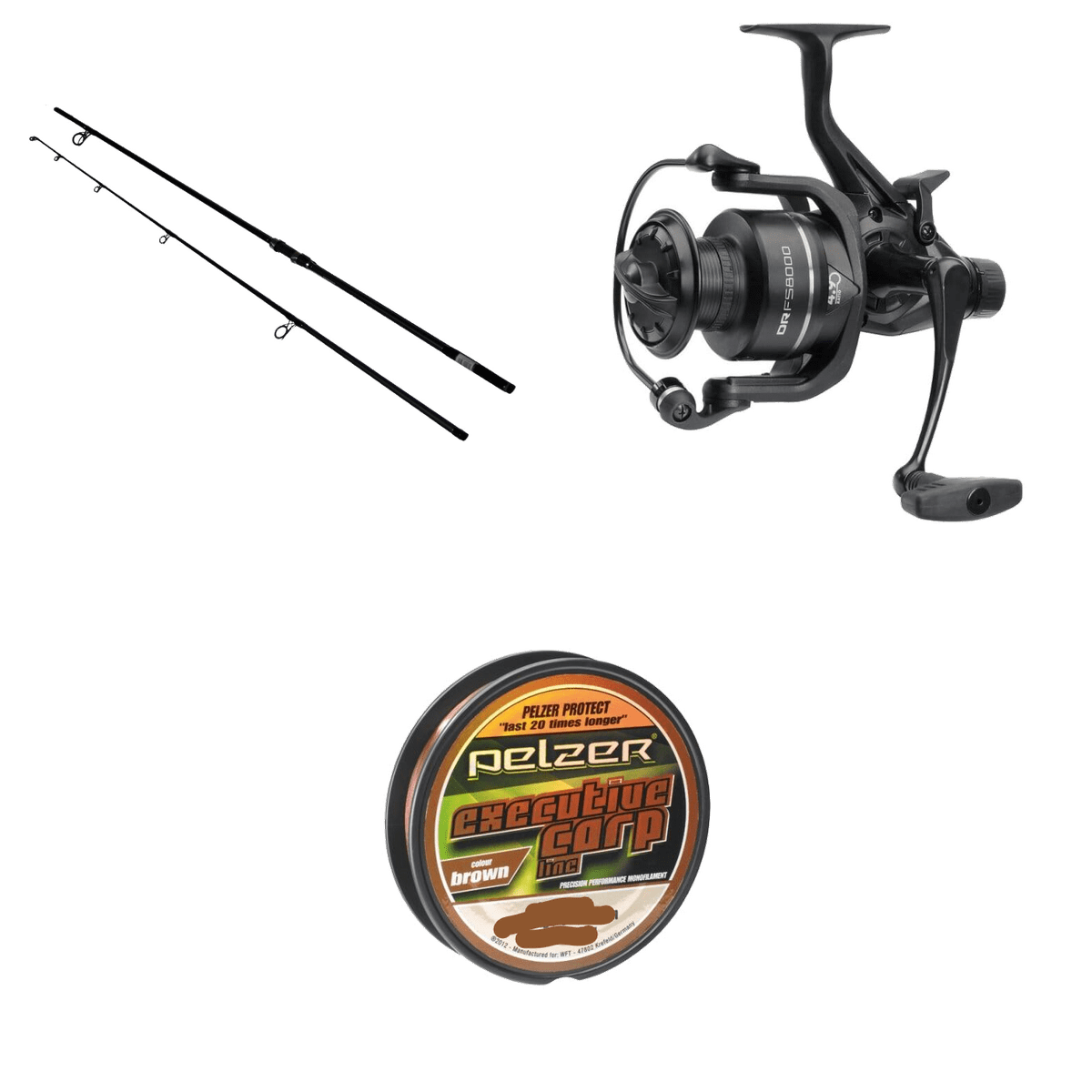 Angelrolle, Spinnfischrolle, Monofile, Karpfenrolle, Schnurstopper