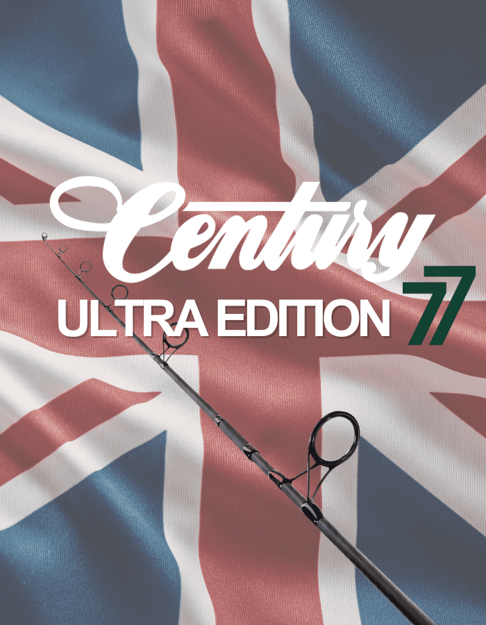 Angeln, Angelrute, Flagge Großbritannien, Union Jack, Ultra Edition