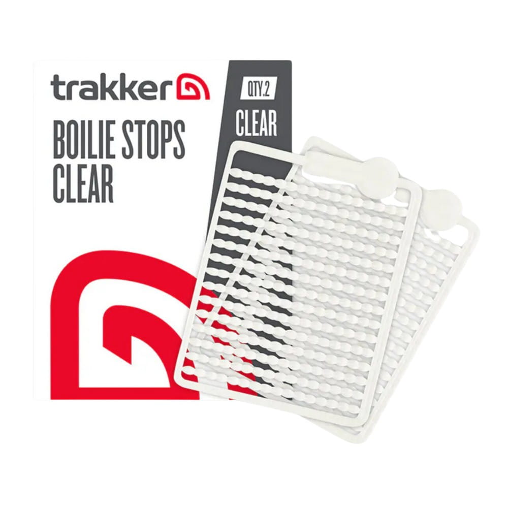 Trakker Boilie Stops Clear 240 Pieces Trakker Boilie Stops Clear 240 Pieces