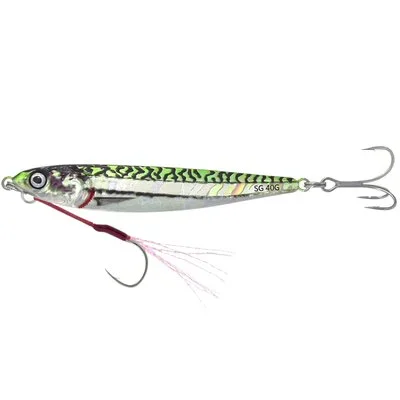 Savage Gear 3D Anchovy Jig 11cm 80G Green Mackrel – Bild 2