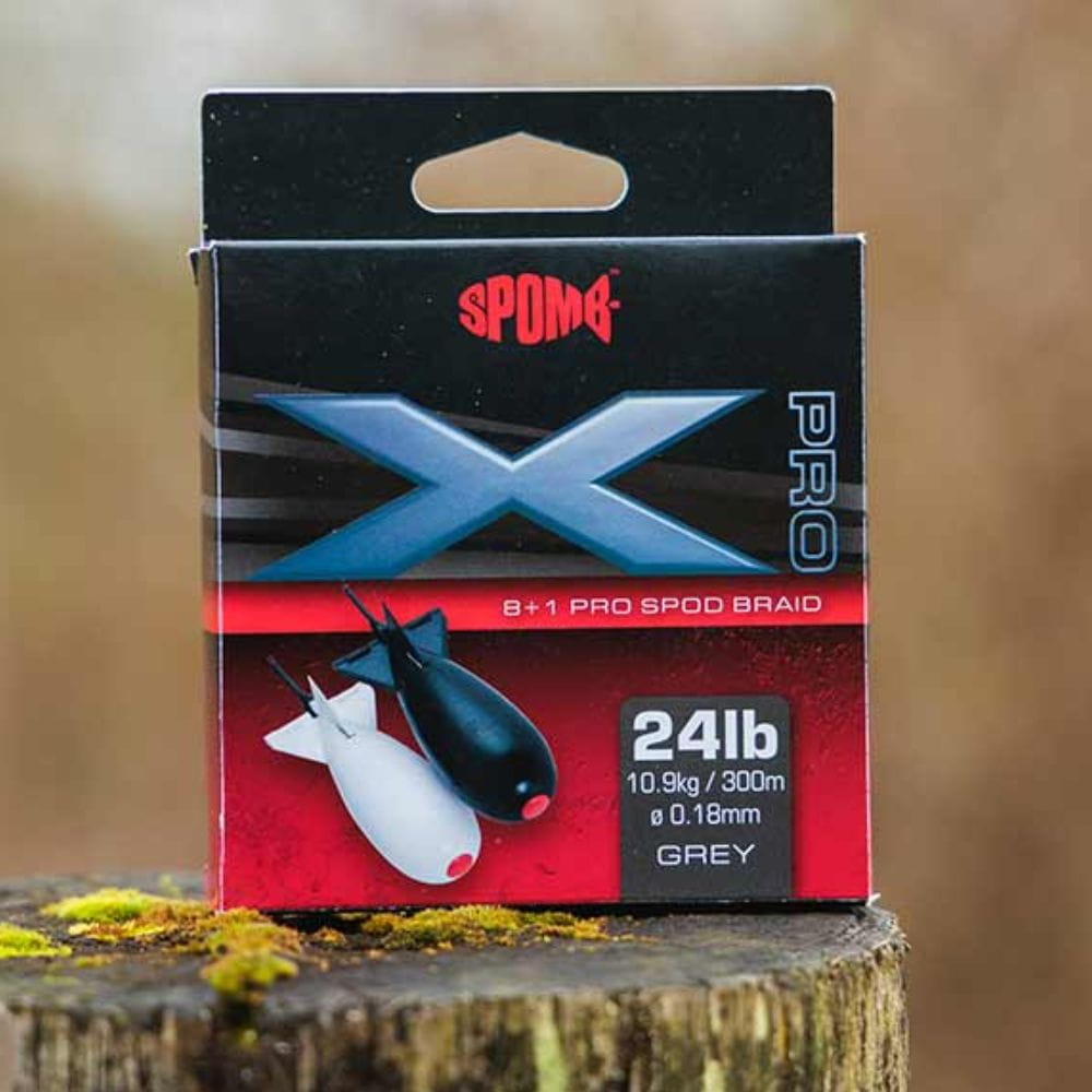 Fox Spomb X Pro Braid 0,18 mm 10,9 kg 300m Grey Fox Spomb X Pro Braid 0,18 mm 10,9 kg 300m Grey