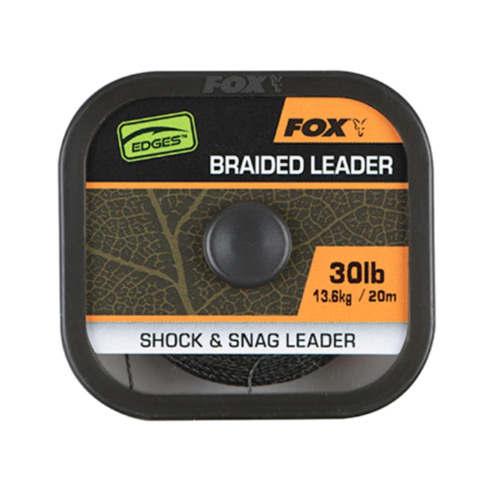 Fox-Edges-Naturals-Braided-Leader-x-30-lb-13-6-kg-20-m-CAC818-2