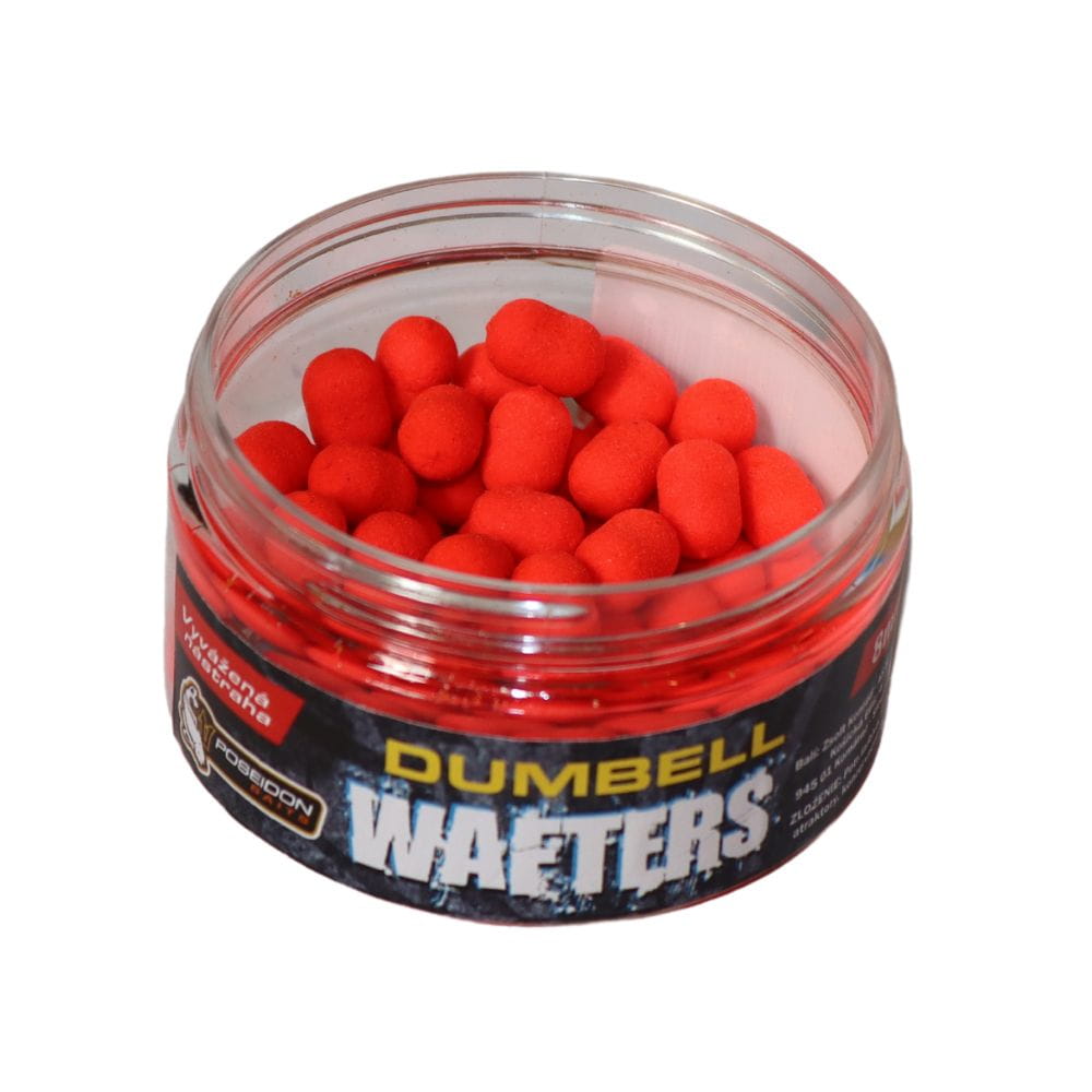 Poseidon Dumbell Wafters Fluo Carp X 8 mm Poseidon Dumbell Wafters Fluo Carp X 8 mm
