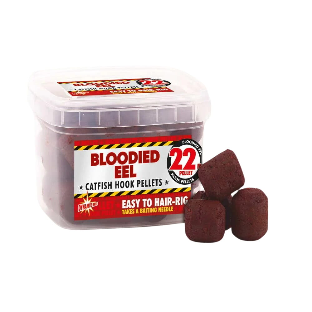 Dynamite Baits Catfish Carp Hook Pellets Bloodied Eel 22mm Dynamite Baits Catfish Carp Hook Pellets Bloodied Eel 22mm