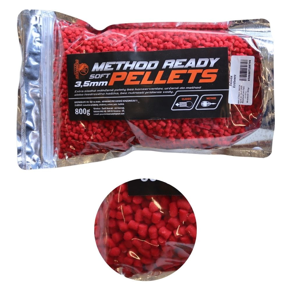 Poseidon Ready Method Pellets Căpșuni 800 g