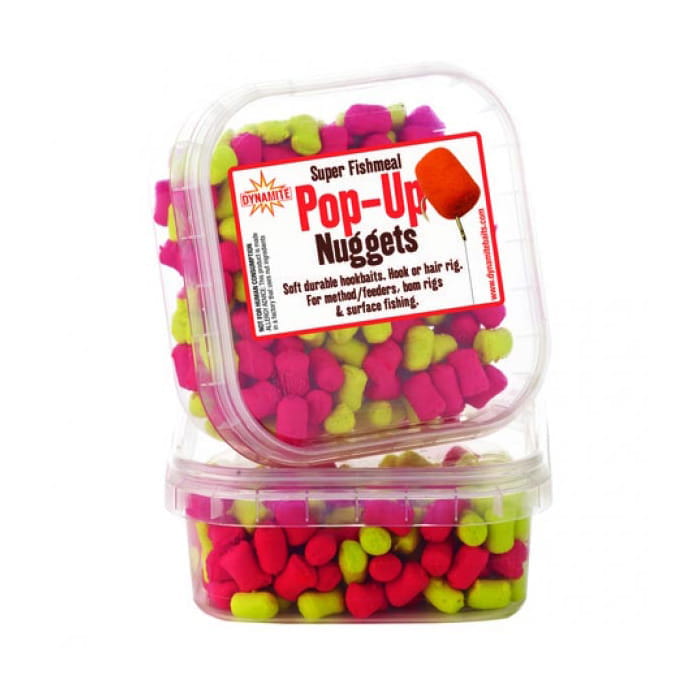 Dynamite Baits Super Fishmeal Nuggets Pop Ups Red & Yellow